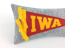 Load image into Gallery viewer, Incarnate Word Academy Mini Pennant Pillow