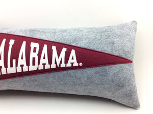 Alabama Crimson Tide Pennant Pillow