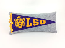 Load image into Gallery viewer, LSU Tigers Pennant Pillow