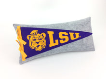 Load image into Gallery viewer, LSU Tigers Pennant Pillow