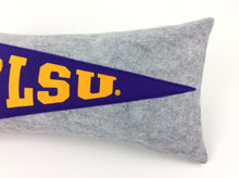 Load image into Gallery viewer, LSU Tigers Pennant Pillow