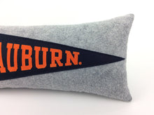 Load image into Gallery viewer, Auburn Tigers Pennant Pillow