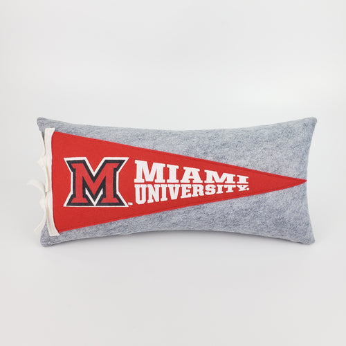 Custom order for Traci -- Miami Pennant Pillow