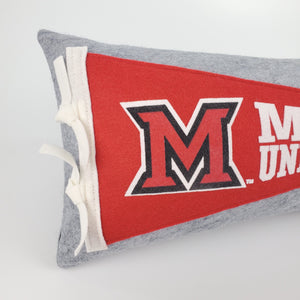 Custom order for Traci -- Miami Pennant Pillow