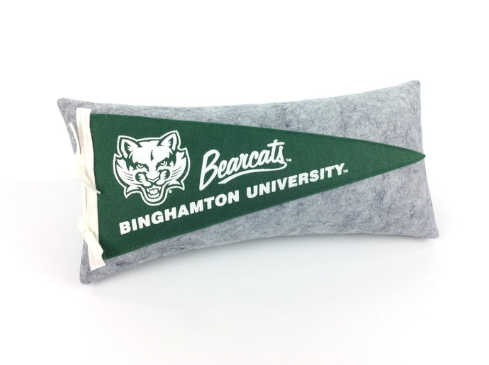 Binghamton University Bearcats Pennant Pillow