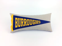 Load image into Gallery viewer, John Burroughs Pennant Pillow