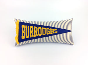 John Burroughs Pennant Pillow