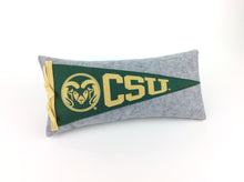 Load image into Gallery viewer, Colorado State University Pennant Pillow