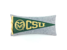 Load image into Gallery viewer, Colorado State University Pennant Pillow