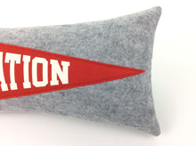 Load image into Gallery viewer, Visitation Academy Pennant Pillow
