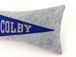Custom order for Susan -- Colby Pennant Pillow