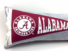 Load image into Gallery viewer, Alabama Crimson Tide Pennant Pillow