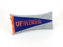 Load image into Gallery viewer, Florida Gators Pennant Pillow