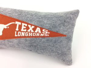 Texas Longhorns Pennant Pillow - Small 11 inches