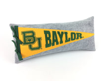 Load image into Gallery viewer, Baylor University Pennant Pillow