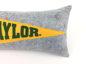 Baylor University Pennant Pillow