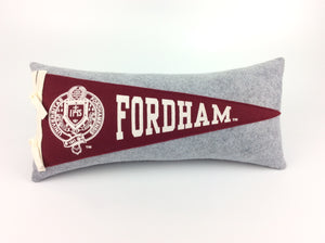 Fordham University Rams Pennant Pillow