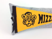 Load image into Gallery viewer, Missouri Tigers Pennant Pillow