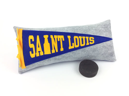 St. Louis Pennant Pillow