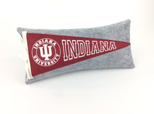 Load image into Gallery viewer, Indiana Hoosiers Pennant Pillow