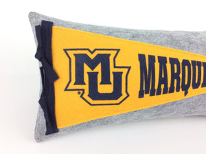 Marquette University Pennant Pillow