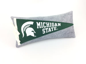 Michigan State Spartans Pennant Pillow