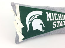 Load image into Gallery viewer, Michigan State Spartans Pennant Pillow