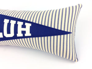 St. Louis University High SLUH Pennant Pillow