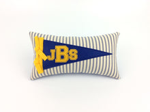 Load image into Gallery viewer, John Burroughs JBS mini pennant pillow