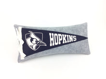 Load image into Gallery viewer, Custom order for Sloan -- Johns Hopkins Pennant Pillow