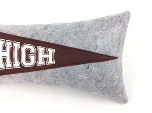 Lehigh Pennant Pillow