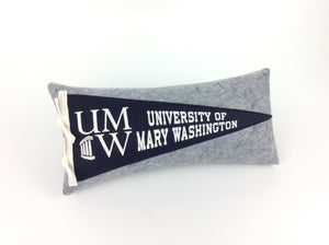 University of Mary Washington Pennant Pillow