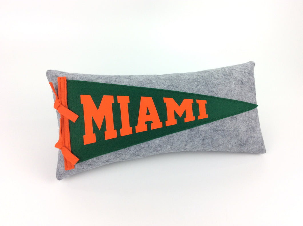 Miami Pennant Pillow