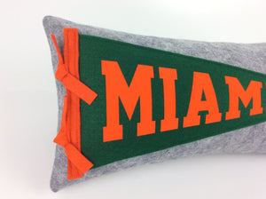 Miami Pennant Pillow