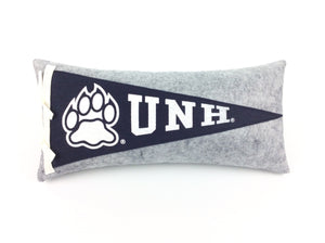 University of New Hampshire Wildcats Pennant Pillow
