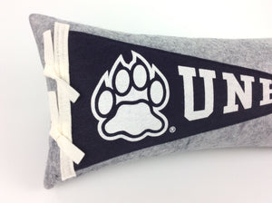 University of New Hampshire Wildcats Pennant Pillow