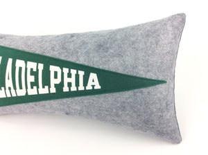 Philadelphia Pennant Pillow