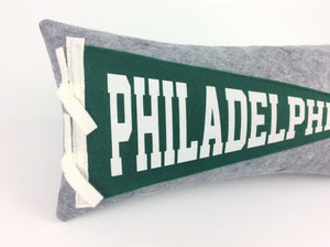 Philadelphia Pennant Pillow