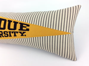 Purdue University Pennant Pillow - large