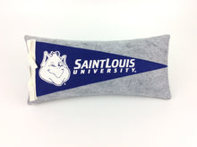 Load image into Gallery viewer, Saint Louis University Billikens Pennant Pillow SLU