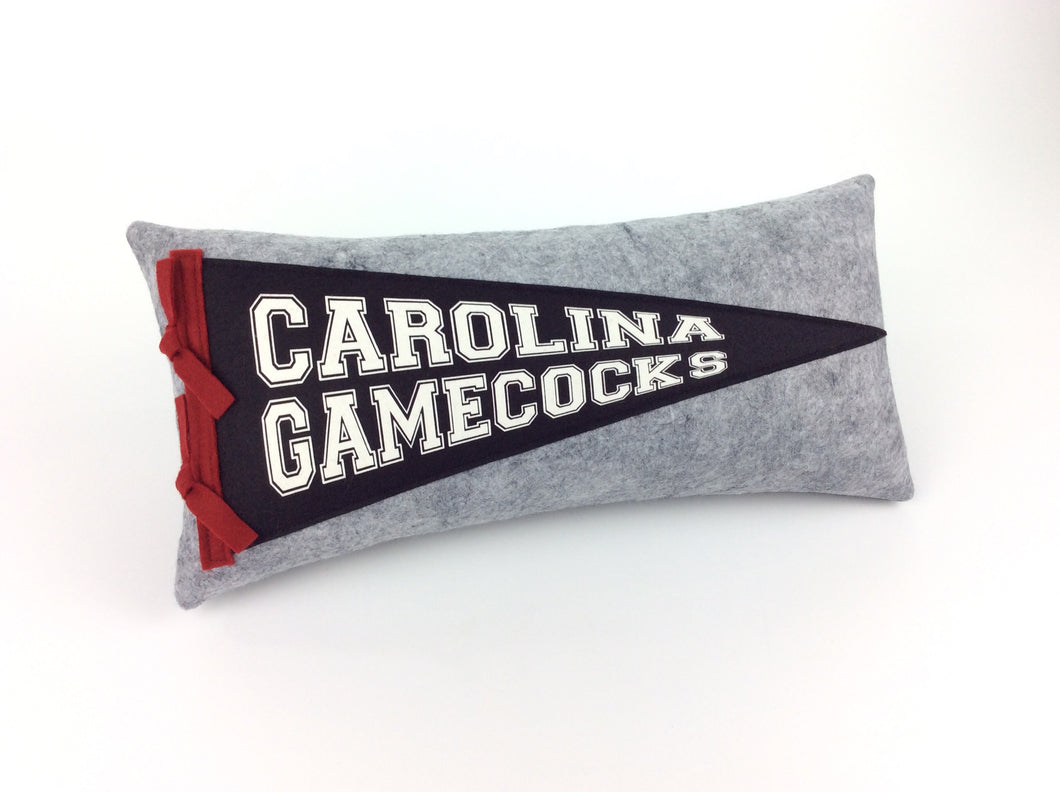 South Carolina Gamecocks Pennant Pillow