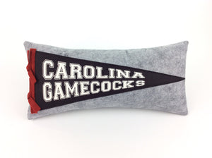 South Carolina Gamecocks Pennant Pillow