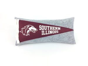 Custom order for Sherri -- Southern Illinois Pennant Pillow