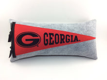 Load image into Gallery viewer, Georgia Bulldogs Pennant Pillow