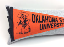 Load image into Gallery viewer, Oklahoma State University Cowboys Pennant Pillow