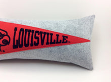 Load image into Gallery viewer, Louisville Cardinals Pennant Pillow