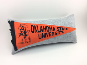 Oklahoma State University Cowboys Pennant Pillow