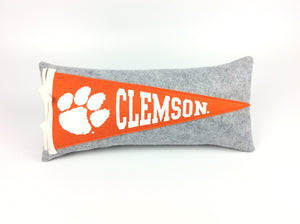 Clemson Tigers Pennant Pillow