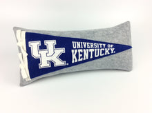 Load image into Gallery viewer, Kentucky Wildcats Pennant Pillow