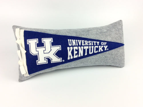 Kentucky Wildcats Pennant Pillow